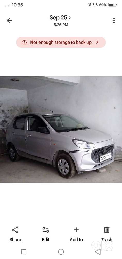 Maruti Suzuki Alto K10vxi 2024 Fully Insured, Battery 1 Yr Warranty