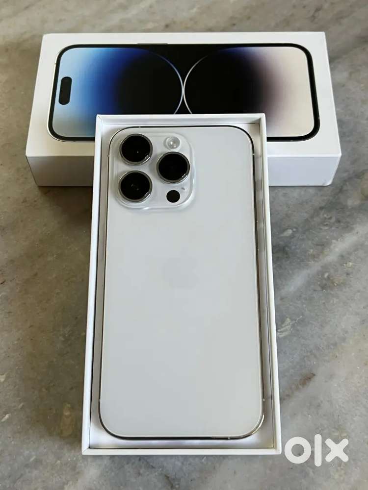 IPHONE 14PRO MAX WHITE COLOUR 512GB WITH BOX BILL ITS REFURBISHED ...