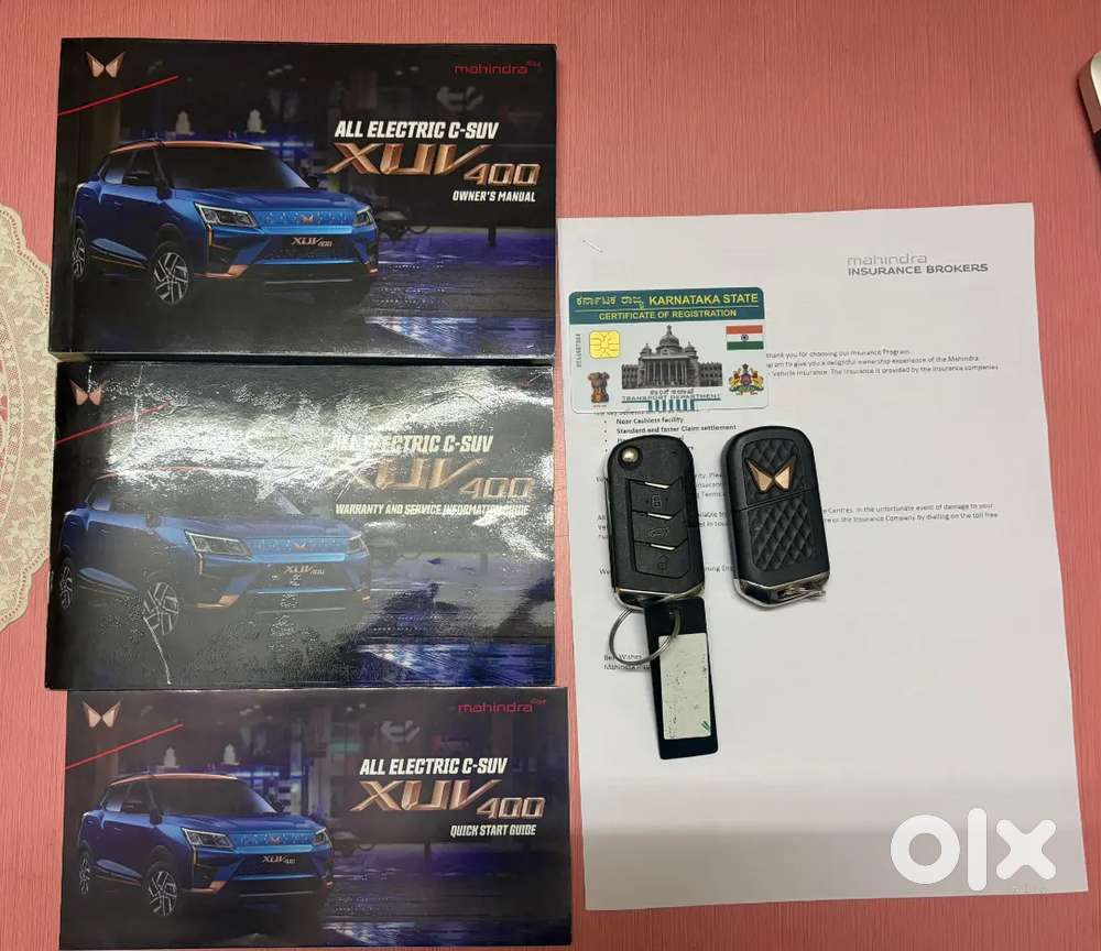 Xuv 400 Ev El (o)39.4 Dual Tone 2024topend Model 7.2 Kw Fast Charge