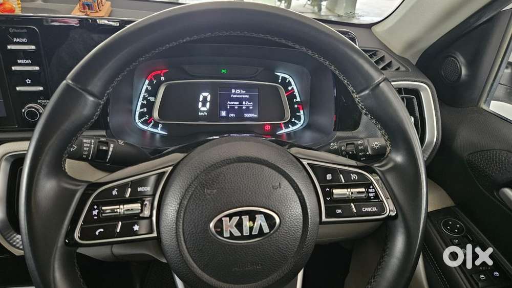 Kia Sonet Htx Plus Imt Petrol 2021 Model White Colour