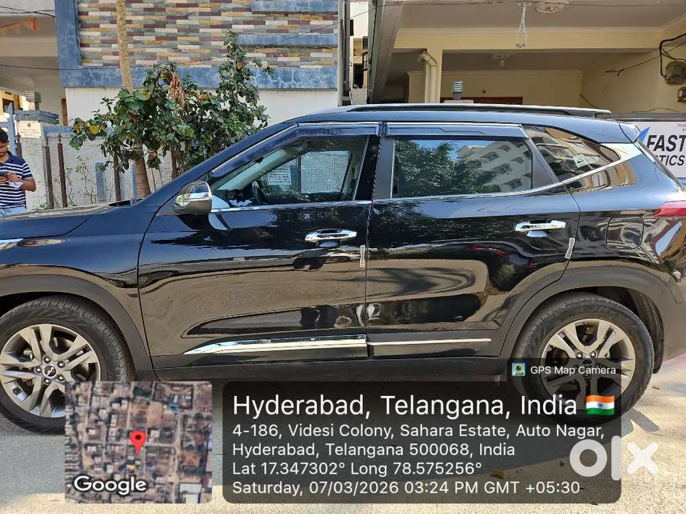 Selling My Kia Seltos Htx , Black Colour