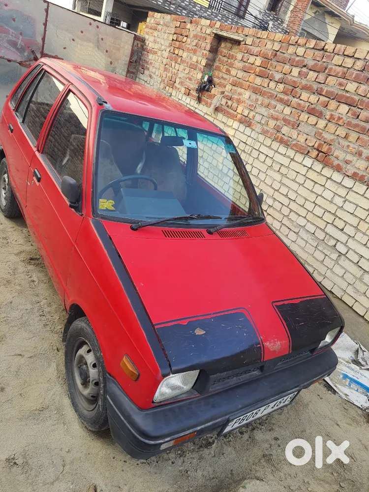Maruti Car 800cc Red Very Good Condition  New Tyre 4 Passing 2029 Tuk