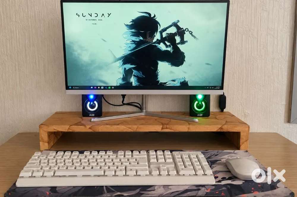 Complete PC Setup | Ryzen 5 3400G | 16GB RAM | 256GB SSD | 22 75Hz Mo