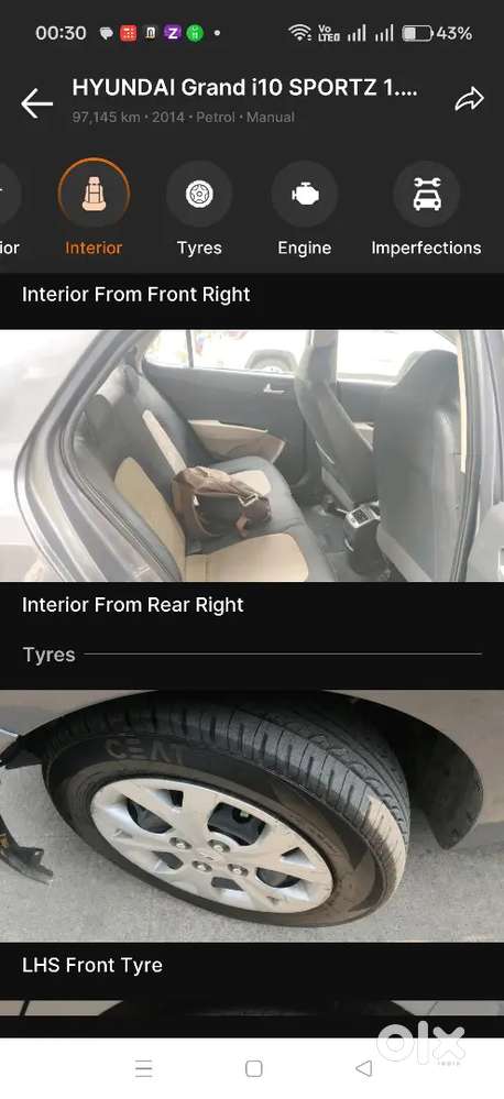 Grand I10 Sportz 1.2 Bsiv