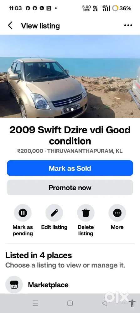 Maruti Suzuki Dzire 2009