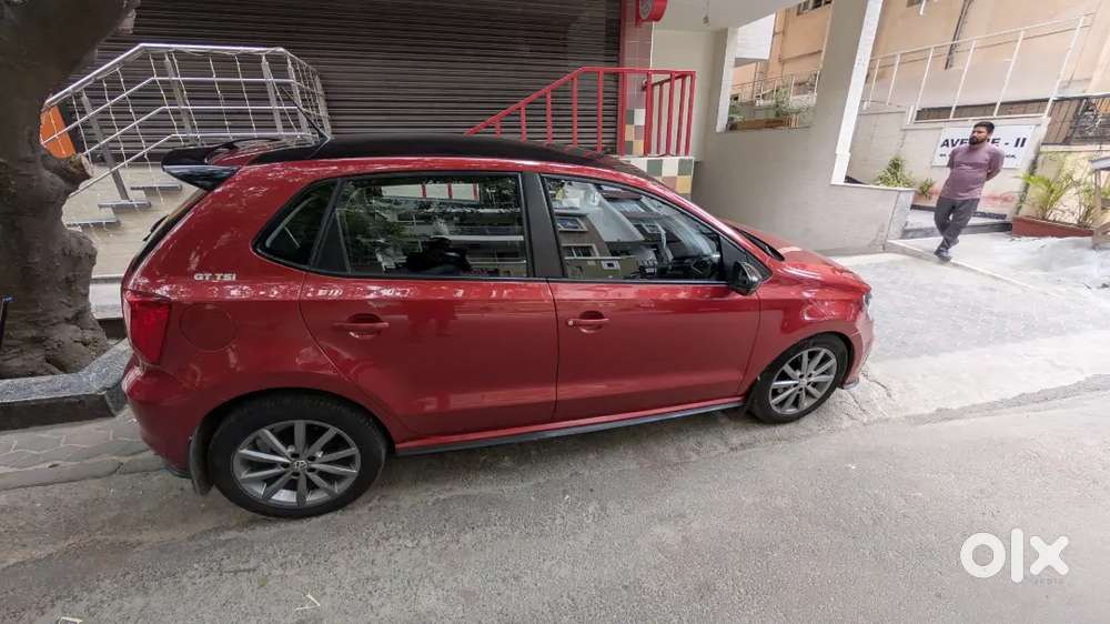 Volkswagen Polo Gt 1.2 Tsi Sunset Red, Black Roof.