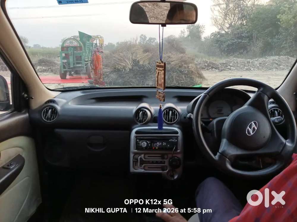 Hyundai Santro Xing 2013 Model Cng On Paper Ha Lucknow Transfer Hai