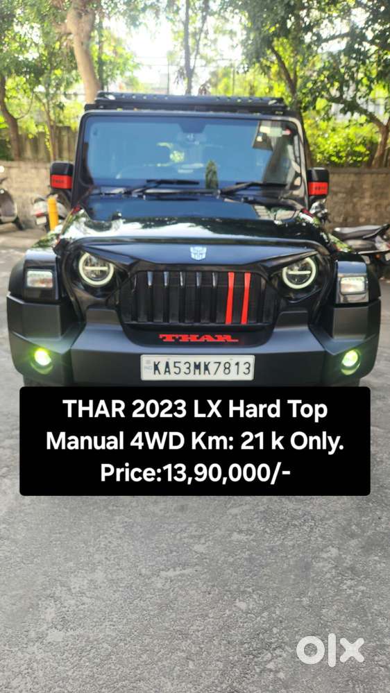 Mahindra Thar Lx Hard Top Diesel Mt 4wd, 2023, Diesel