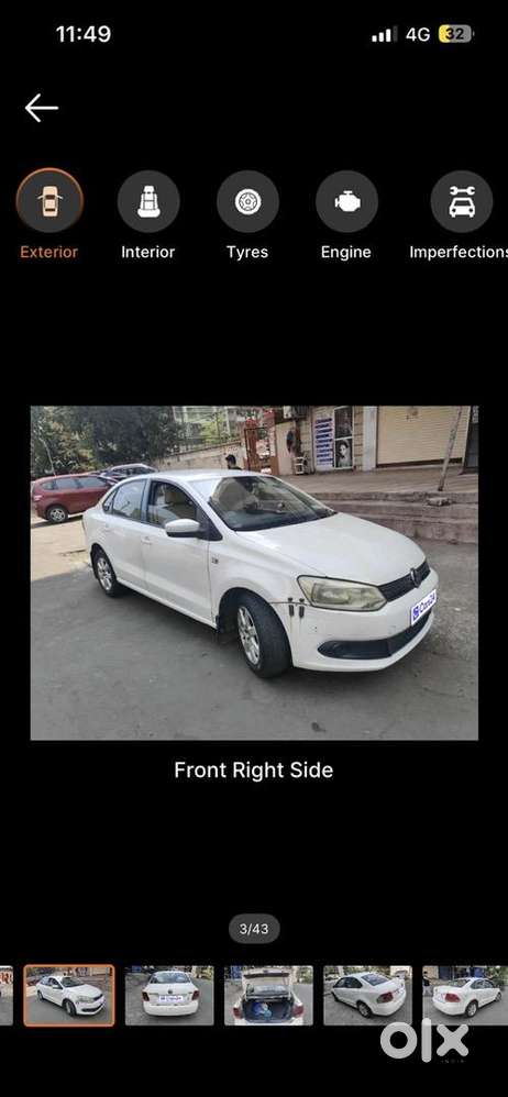 Volkswagen Vento 2012 Petrol 78000 Km Driven