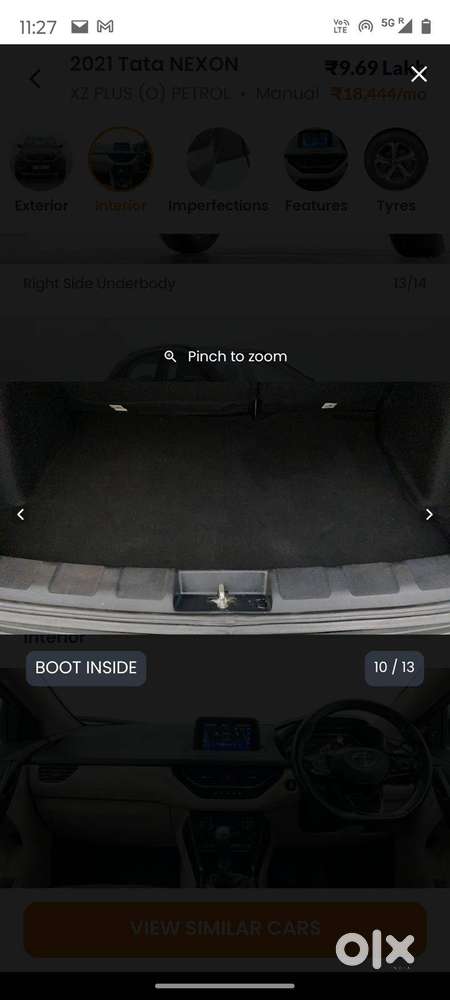 Selling The Tata Nexon 2021 (oct) Regd.
