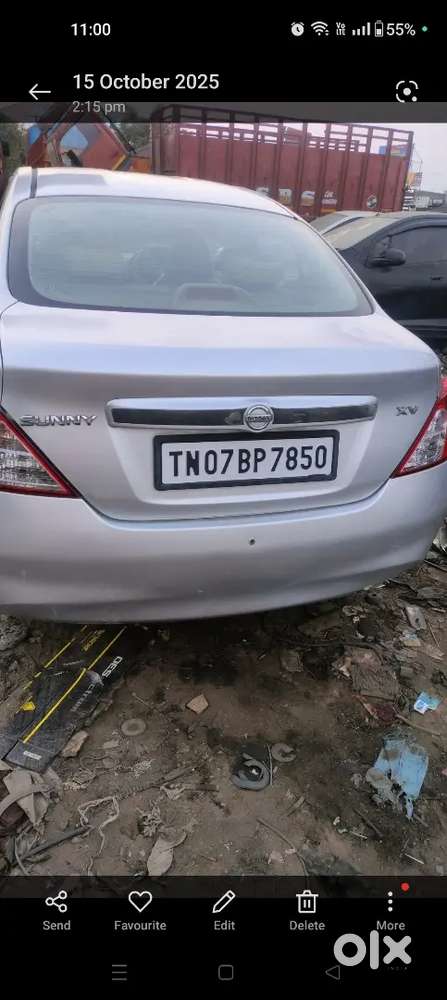 Nissan Sunny 2011 Petrol 78000 Km Driven