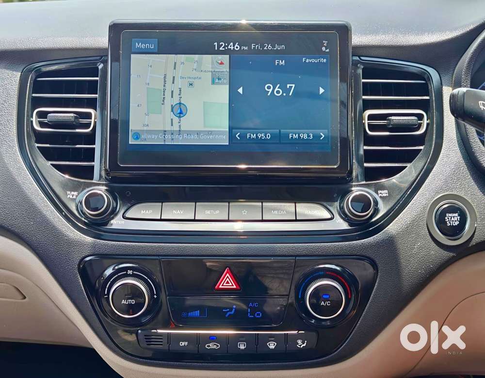 Hyundai Verna 1.5 Sx (o) Diesel At, 2021, Diesel