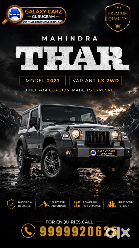 Mahindra Thar Lxt P At 2wd Ht, 2023, Diesel