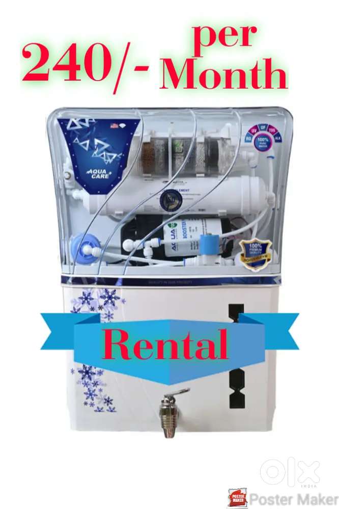 Water Purifier Machine Available On Rent