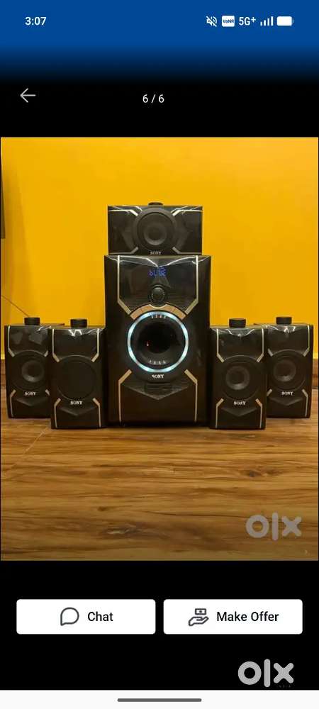 Sony 5.1 hhome theatre