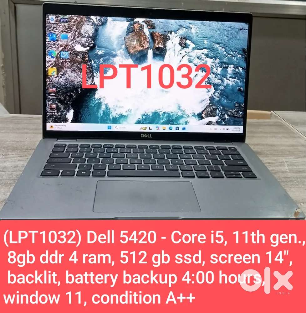 (LPT1032) Dell 5420 used laptop