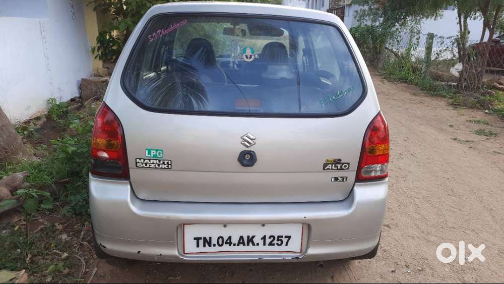 2012 Model Alto Petrol Car Silver Colour With Gas Endorsement