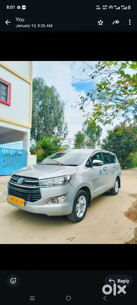 Toyota Innova Crysta 2017 Diesel Manual