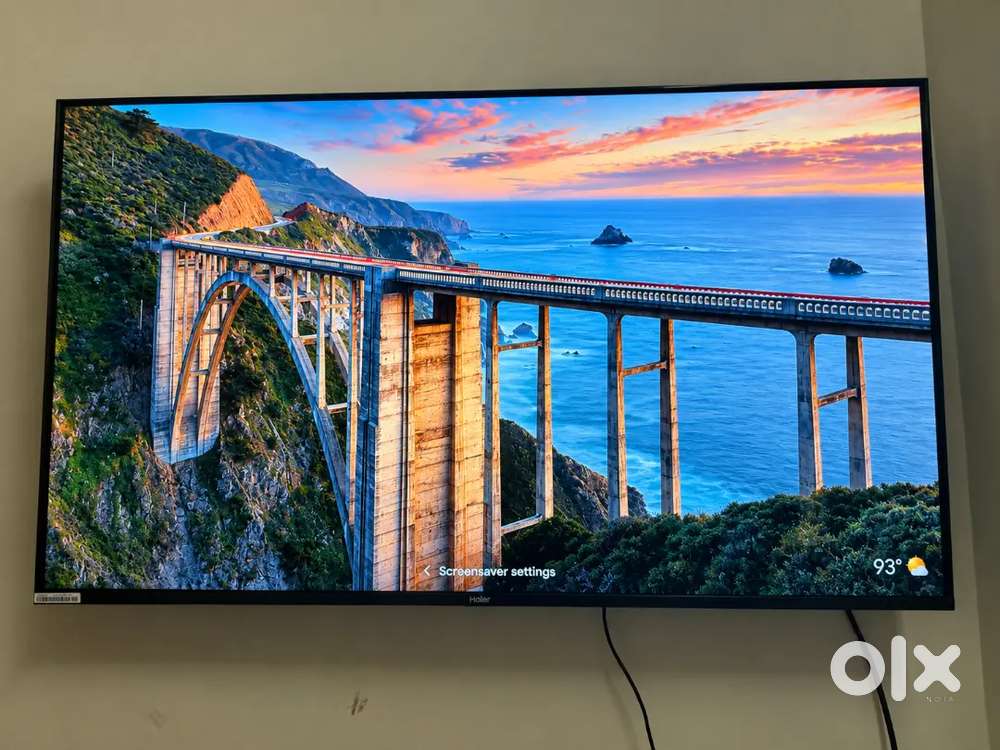 Like-New Haier 43 4K TV  Matrix Series  Warranty Included  ₹25,000