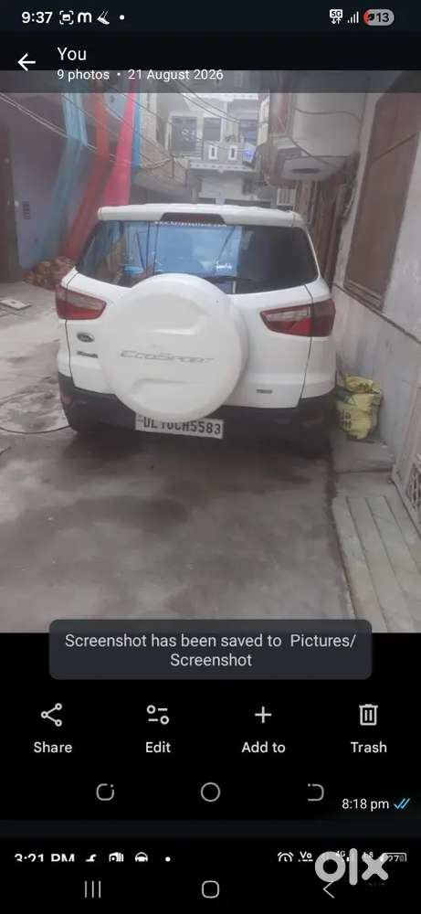 Ford Ecosport 2017 Diesel 47800 Km Driven