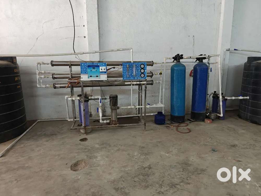 RO Water Plant for Sale With Complete Setup and Bottles, Campers