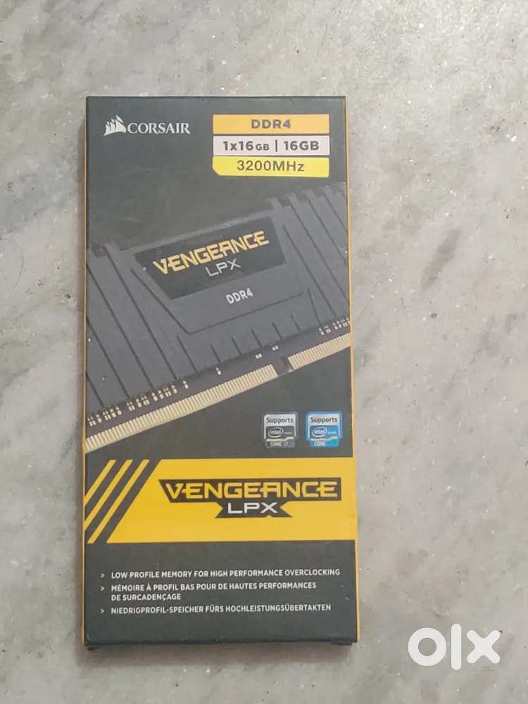 Corsair DDR4 1&times;16 Ram 3200 mhz
