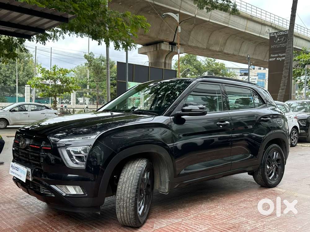 Hyundai Creta 1.5 SX (O) Knight IVT Petrol, 2022, Petrol