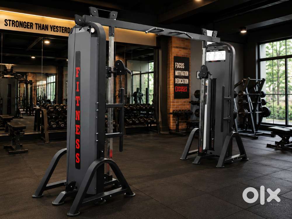 Imported look with heavy duty complete new Gym Equipment Setup.