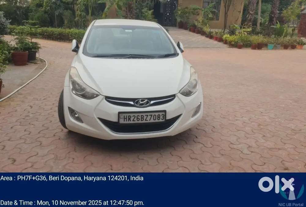 Hyundai Elantra 2013 Petrol 95000 Km Driven . Very Well Maintained Car