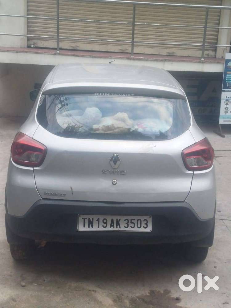 Renault Kwid Rxl 2018 Single Owner Moonlight Silver For Sale