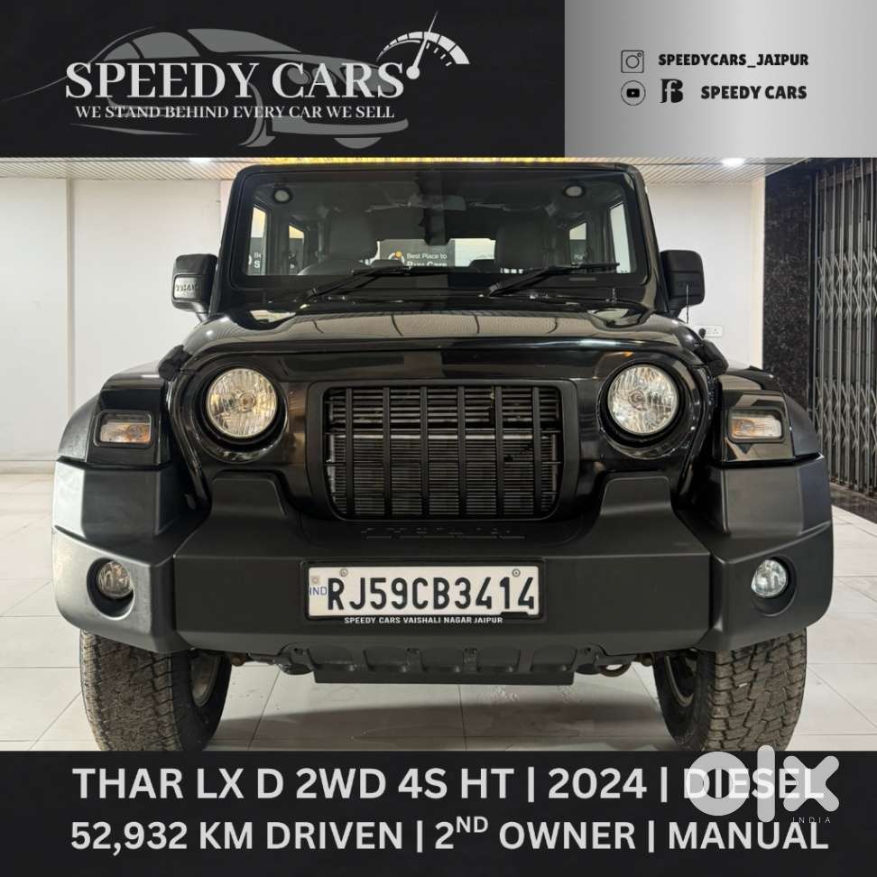 Mahindra Thar Lx Hard Top Diesel Mt Rwd, 2024, Diesel