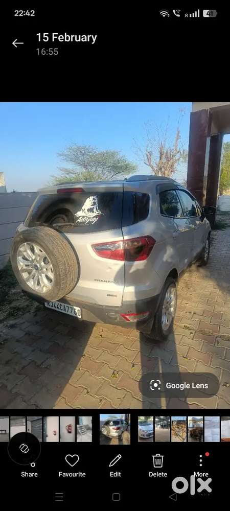 Ford Ecosport 2014 Diesel  Lene Walon Ki Sampark Karen