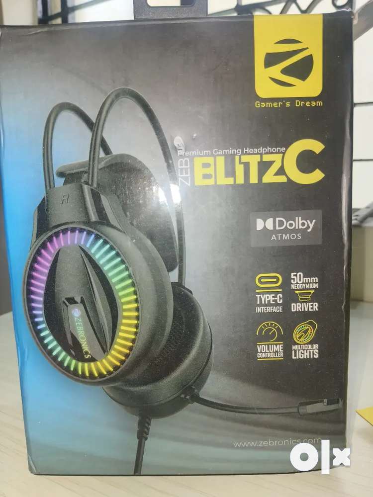 ZEBRONICS Blitz Type C Gaming headphones 5 days used Games Entertainment 1774441488