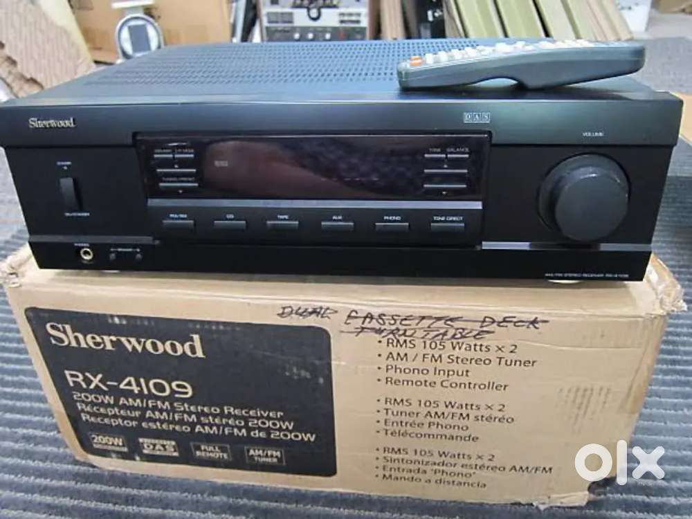 SHERWOOD STEREO AMP TVs, Video Audio 1776066886