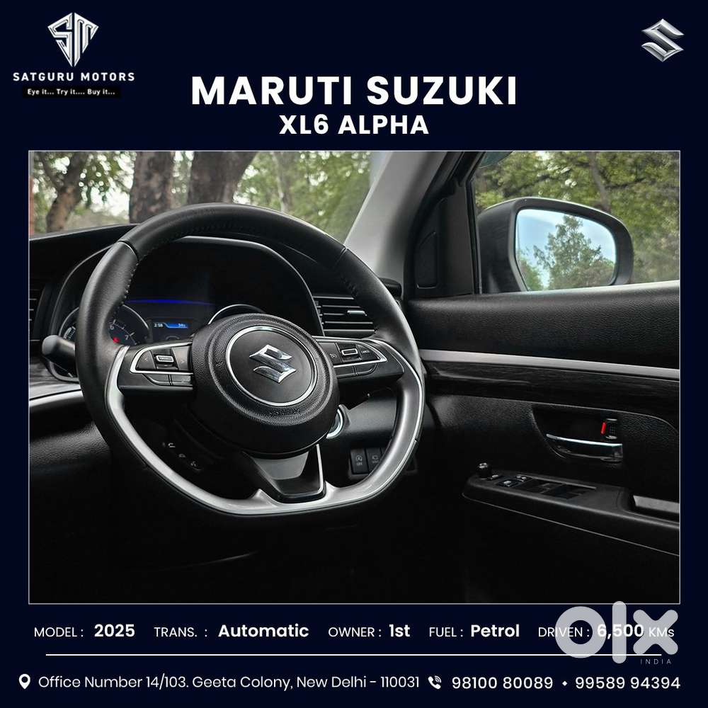 Maruti Suzuki Xl6 1.5 Alpha Plus At, 2025, Petrol