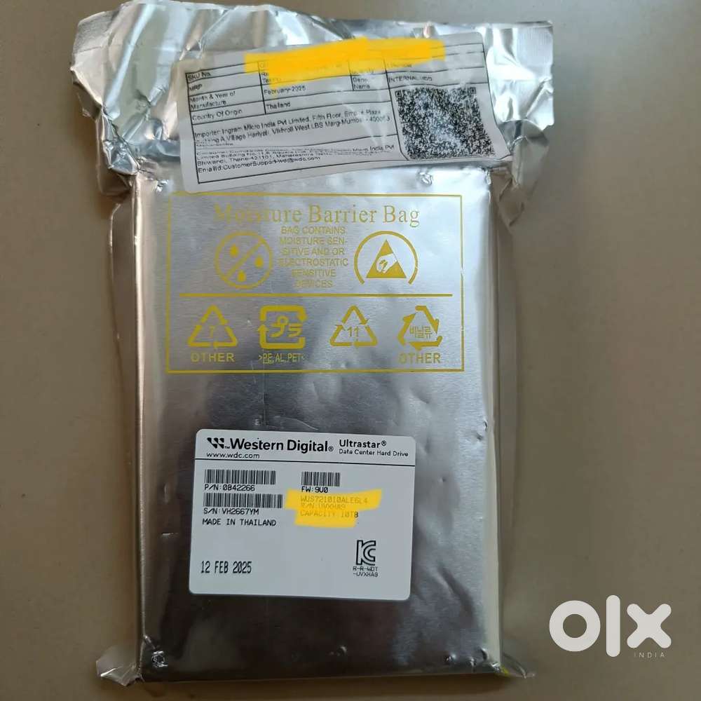 10 TB New packed hard disk 1