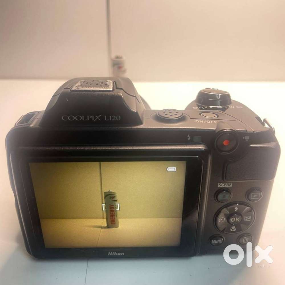 Nikon Coolpix L120 Bridge Camera With Bag & Card - Cameras