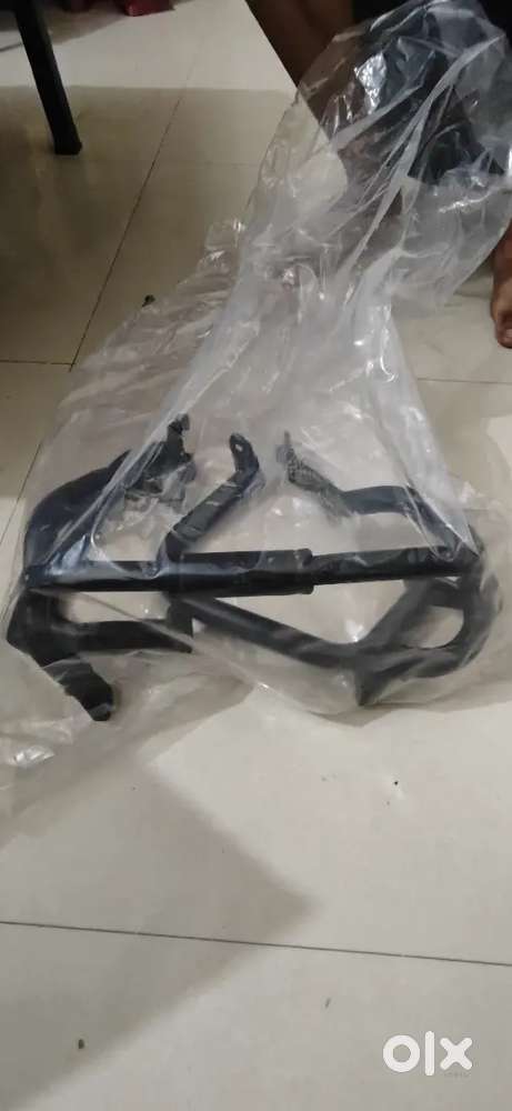 Triumph original crash guard and engine guard