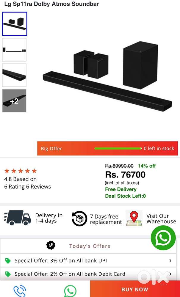 Lg Sp11ra Dolby Atmos Soundbar
