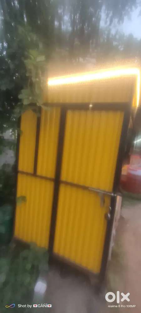 This is a stall for sale 
In this stall items are
Pani puri all types
