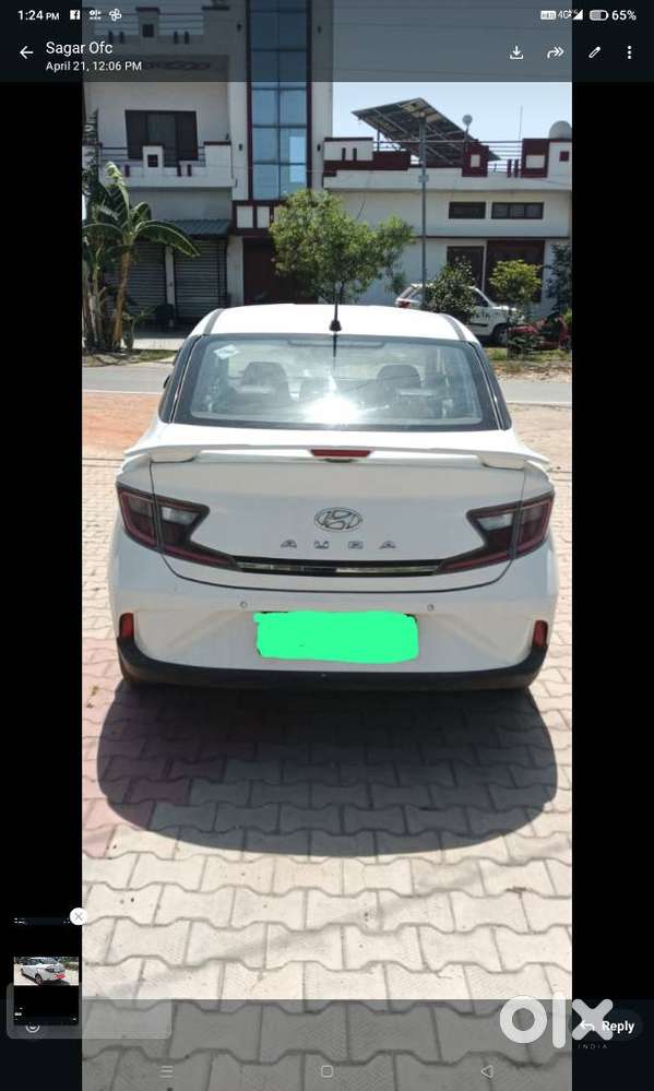 Hyundai Aura 1.2 S Petrol Amt, 2022, Cng & Hybrids
