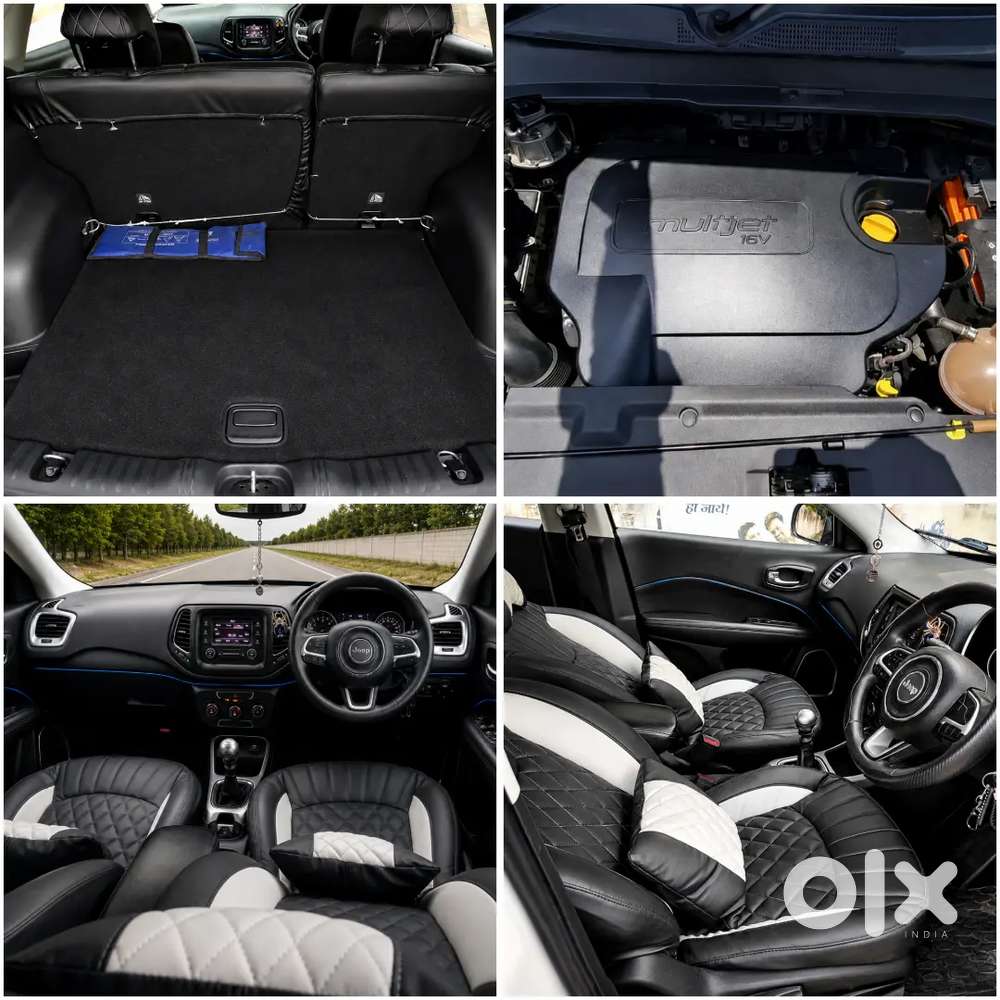 Jeep Compass Sports Diesel 2.0 First Owner Zero Dep Insurance , House