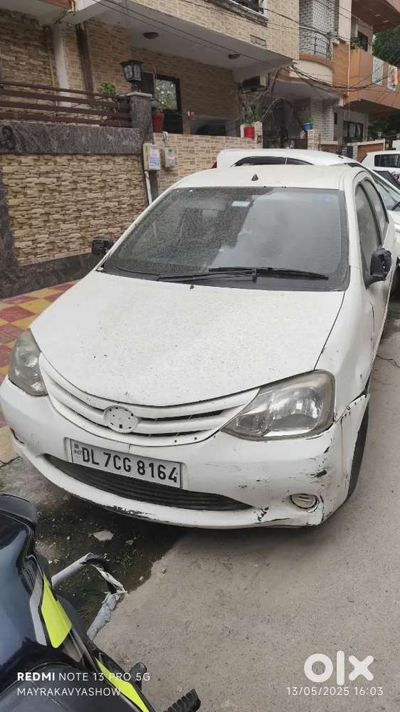 Toyota Etios 2011 Petrol 95000 Km Driven