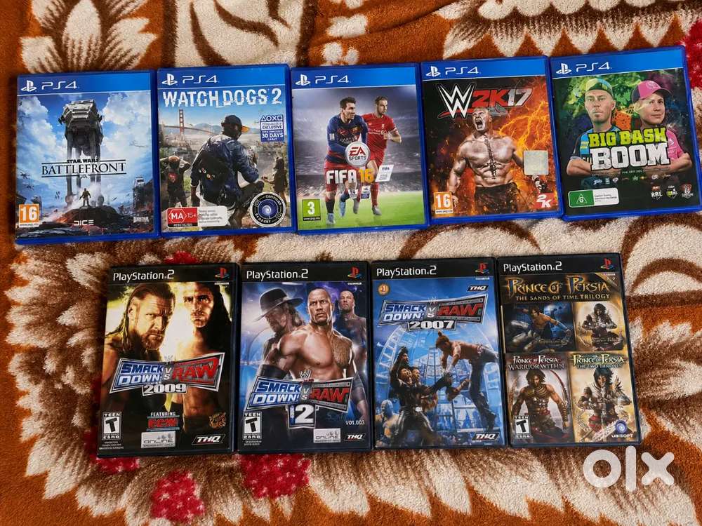 PS4 game cd, ps2 game cd