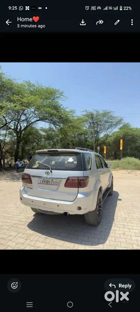 Toyota Fortuner Diesel 2011 Model