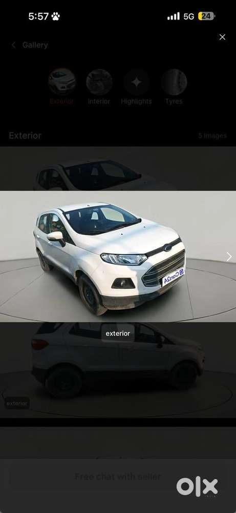 Ford Ecosport 2017 Diesel Well Maintained