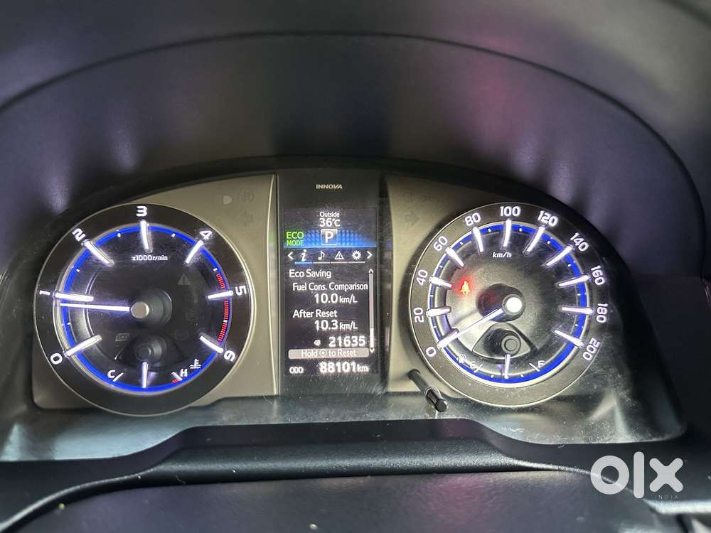 Toyota Innova Crysta [2020-ongoing] 2.4 Zx At 7 Str, 2022, Diesel