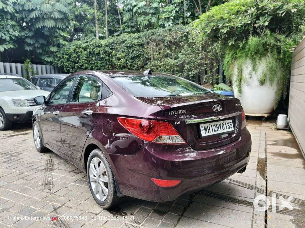 Hyundai Verna Fluidic 1.6 Vtvt Sx, 2012, Diesel