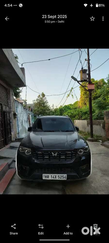 Mahindra Scorpio N 2025 Diesel Well Maintained