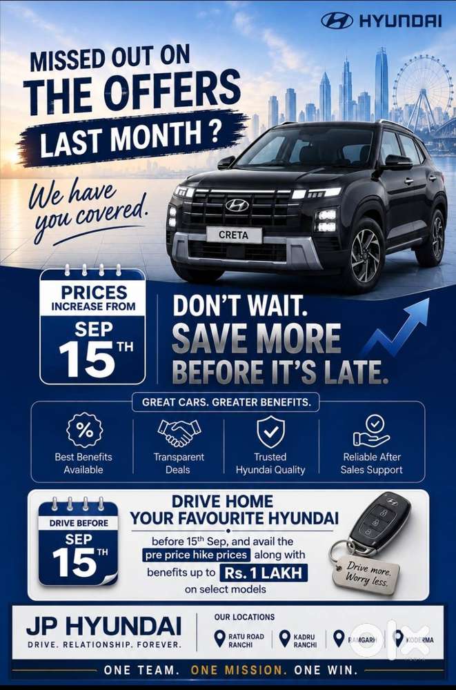Ganesh Puja Special Offer - Nayi Hyundai Car Book Karein Jp Hyundai